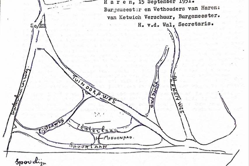 Straatnamen in Tuindorp